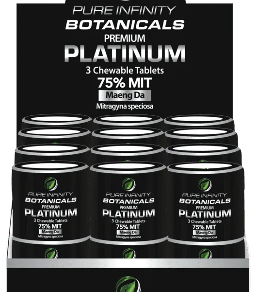 PIB Chewable 75% Platinum 18CT Display