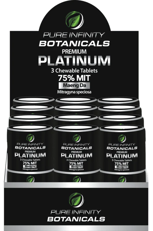 PIB Chewable 75% Platinum 18CT Display