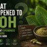 Blog header image for What Happened to 7OH and What Experienced Kratom Users Are Doing Now — featuring kratom leaves, green powder, capsules, and a checklist reading Adapt, Stay Informed, Choose Quality, Support Freedom