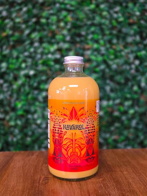 a bottle of kava liquid